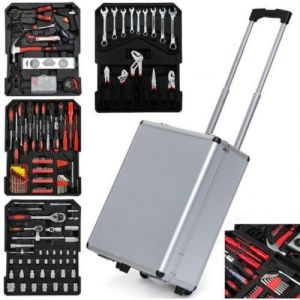 tools all cars קמפינג 799 PCS Tool Set Mechanics Tool Kit Wrenches Socket w/Trolley Case Box Organize