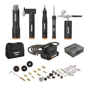 tools all cars, camping Electric tools WX997L WORX 20V MAKERX 5pc Crafting Tool Deluxe Combo Kit - CR