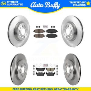 tools all cars, camping Car spare parts Front Rear Integrally Molded Pads And Disc Brake Rotors Kit For Ram 1500
