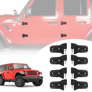 tools all cars, camping Car accessories Door Hinge Kit for Jeep Wrangler JL JT 2018-2024,Compatible with Jeep Wrangler JL Unlimited 4-Door & Gladiator JT 2018 2019 2020 2