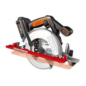 WX530L Worx ExacTrack 20V PowerShare 6-1/2" Cordless Cir Saw-CR