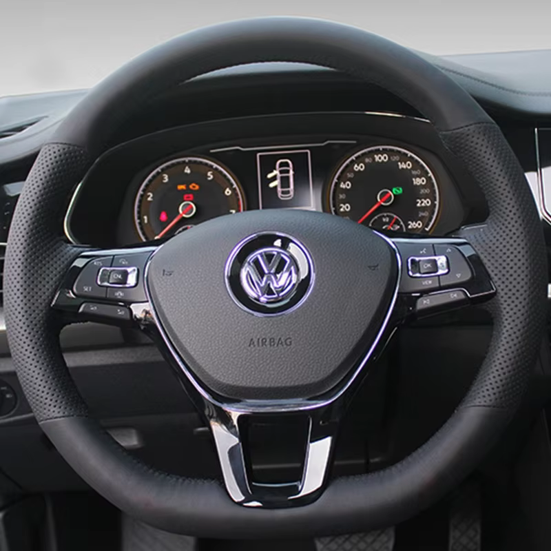 tools all cars, camping Car accessories Car Steering Wheel Cover Artificial Leather For Volkswagen VW Golf 7 Mk7 Touran Up New Polo Jetta Passat B8 Tiguan Accessories