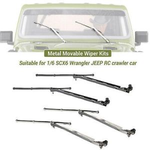 Metal Movable Wiper For AXIAL 1/6 SCX6 JEEP JLU Wrangler 4WD RC Crawler Car