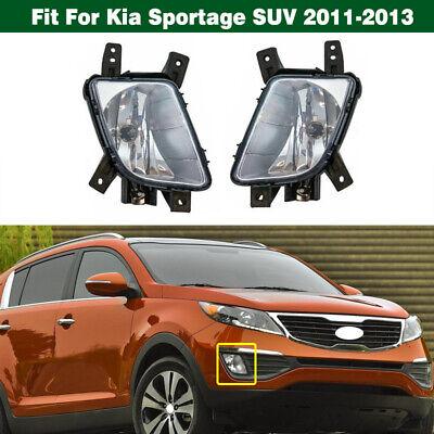 tools all cars, camping Car accessories 1 Pair Front Bumper Driving Fog Light Fog Lamp For Kia Sportage SUV 2011-2013