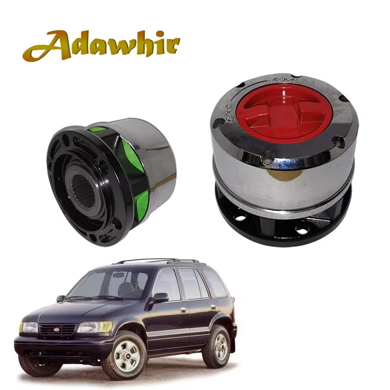 tools all cars, camping Car spare parts For KIA Sportage Grand Sportage Retona Frontier Besta Bongo Ceres 4x4 Manual locking hubs B034HP AVM460HP