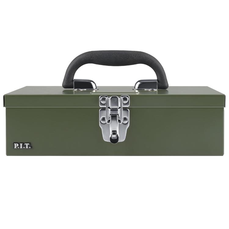 tools all cars, camping camping 11''Small Tool Box, Portable Metal Tool Box, Army Green, Mini Tool Box, Portable Steel Tool Box with Metal Latch Closure for Basic